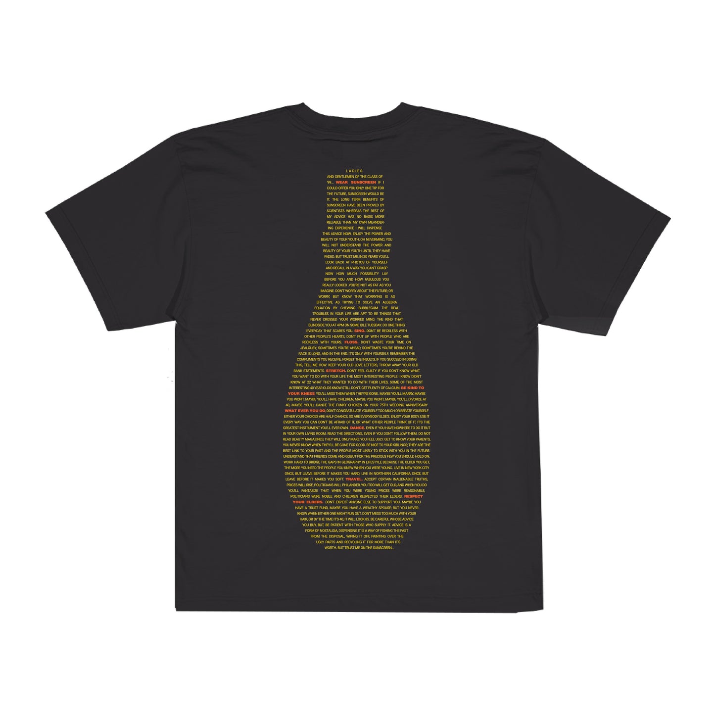 Pass The Peas - Sunscreen T-Shirt