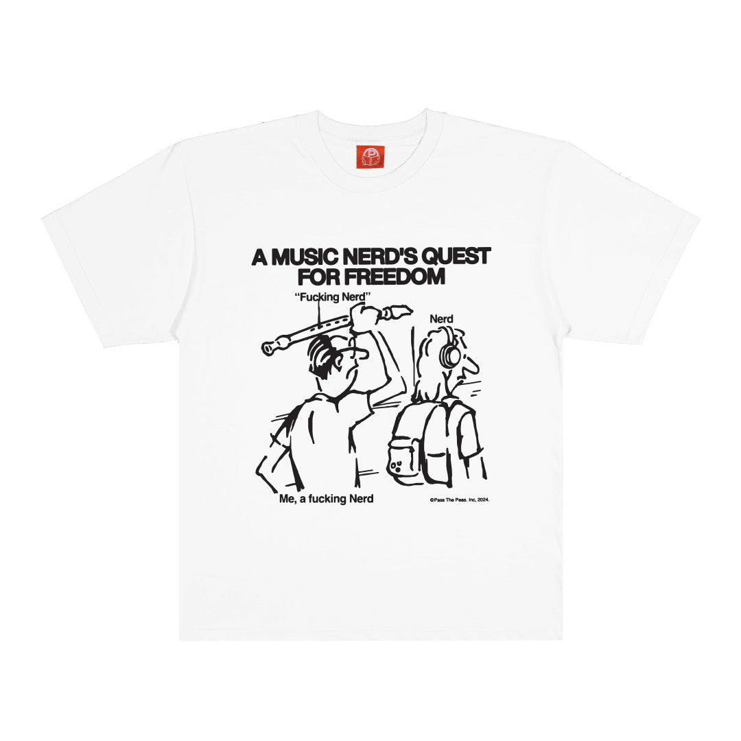 Pass The Peas Nerd T-Shirt