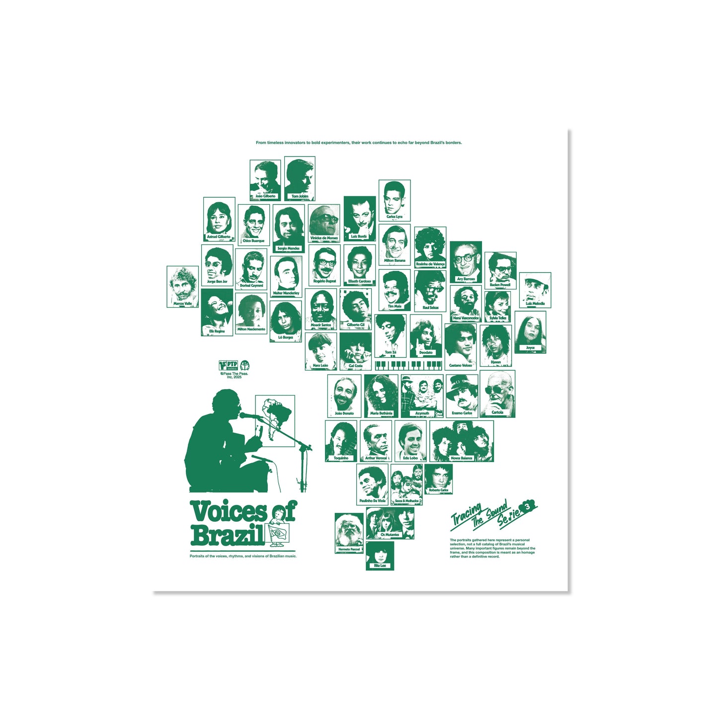 Pass The Peas Voice of Brazil Prints