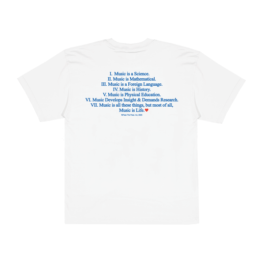 Pass The Peas Why Music T-Shirt