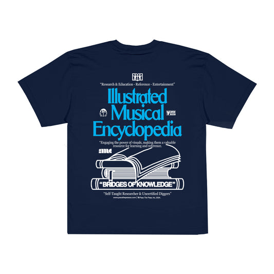 Pass The Peas Illustrated Musical Encyclopedia T-Shirt
