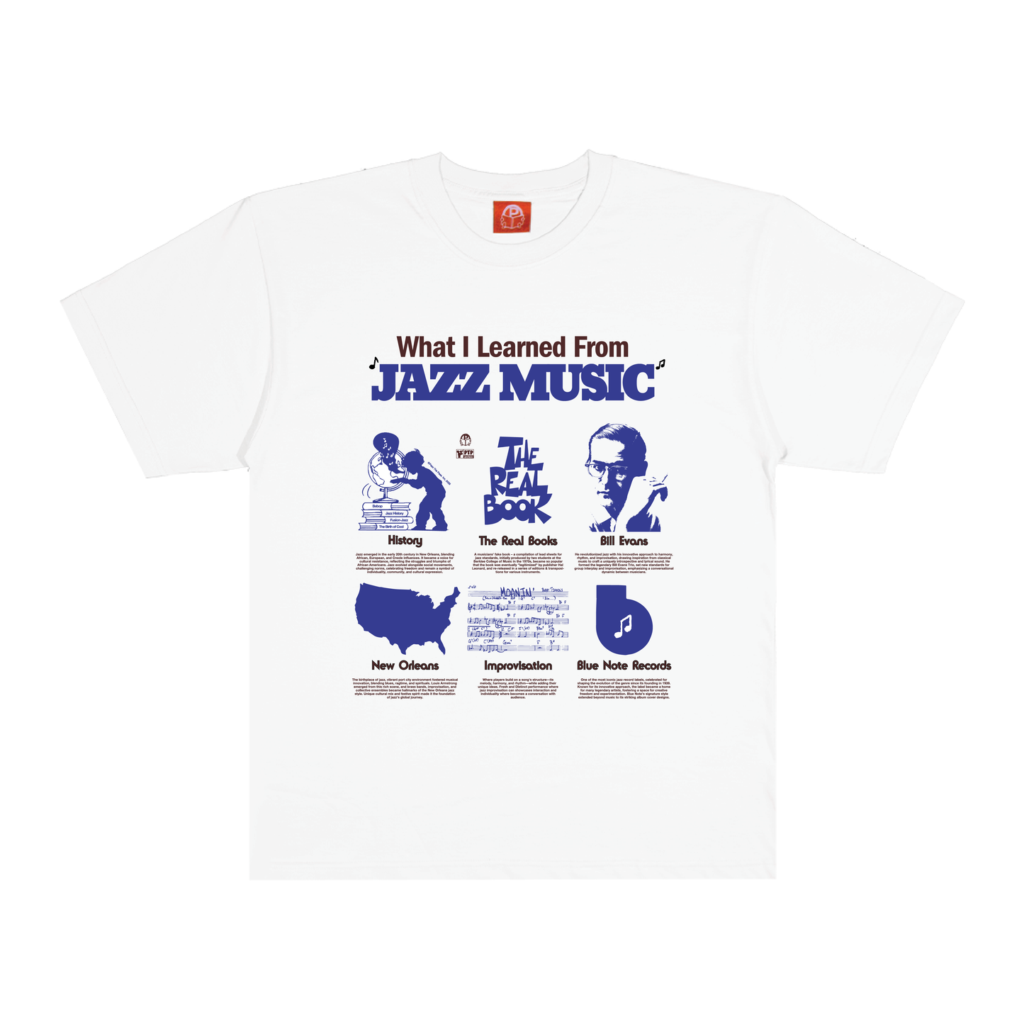 Pass The Peas Jazz Music T-Shirt